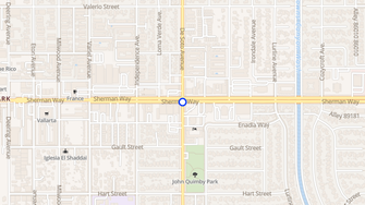 Map for Woo's Creek Apartments - Canoga Park, CA