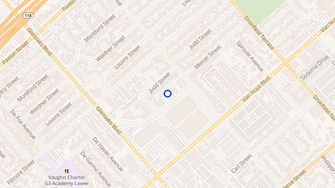 Map for Casa Bien Apartments - Pacoima, CA