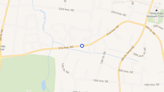 Map for Huntington Park Apartments - Hickory, NC