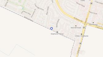 Map for Olive Tree Apartments - Salinas, CA