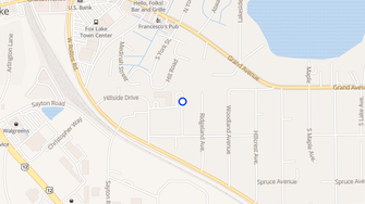 Map for Lilac Senior Apartments - Fox Lake, IL