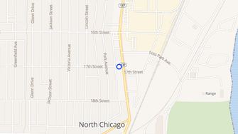 Map for Del-Rosa - North Chicago, IL
