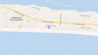 Map for Islander Condominiums & Beach - Fort Walton Beach, FL