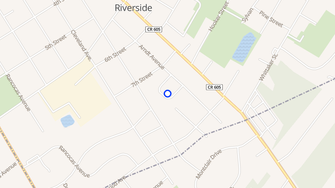 Map for River Terrace Apartments - Riverside, NJ