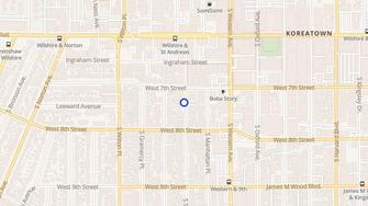 Map for Arwyn Manor - Los Angeles, CA