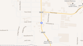 Map for Sunnydale Apartments Ltd - Jacksonville, TX