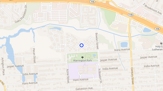 Map for Oakwood Villa Apartments - Jacksonville, FL