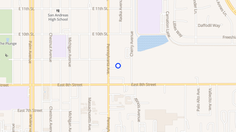 Map for Laurel Tree Apartments - Beaumont, CA