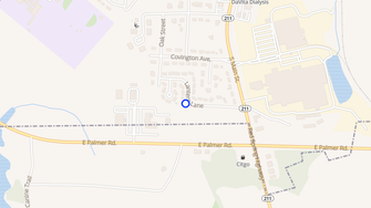 Map for Lantern Lane Apartments - Raeford, NC