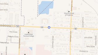 Map for Westport Village - Waycross, GA
