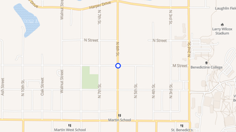 Map for Terrace Hills Apartments - Atchison, KS