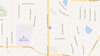 Map for Valley Ridge Apartments - El Paso, TX