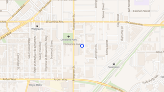 Map for Evergreen Estates - Sacramento, CA