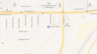 Map for Summer Ridge Apartments - Muskogee, OK