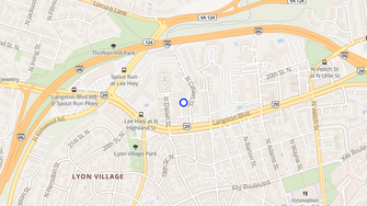 Map for Fort Strong Villas - Arlington, VA