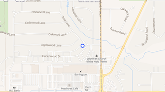 Map for Matteson Apartments - Matteson, IL