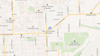 Map for Star Apartments - Ellensburg, WA