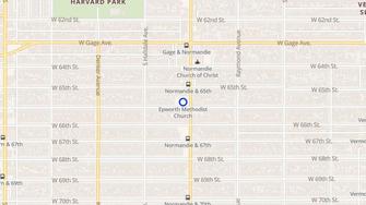 Map for Epworth Apartments - Los Angeles, CA