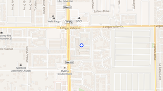 Map for Silverwood Apartments - Las Vegas, NV