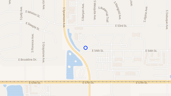 Map for The Villas at Canyon Creek - Sioux Falls, SD