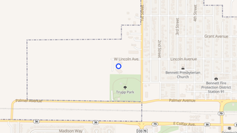Map for Golden Oakes Manor - Bennett, CO