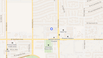 Map for Rise North Ridge - Glendale, AZ