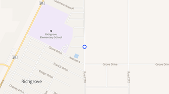 Map for Vera Cruz Village - Richgrove, CA