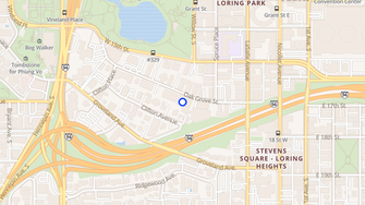 Map for Oak Grove Apartment - Minneapolis, MN