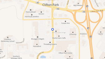 Map for Oak Brook Commons - Clifton Park, NY