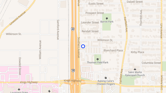Map for Wilkinson Terrace Apartments - Shreveport, LA
