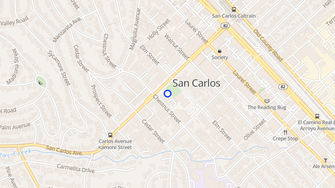 Map for 1441 San Carlos - San Carlos, CA