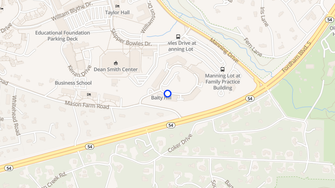 Map for Baity Hill - Chapel Hill, NC
