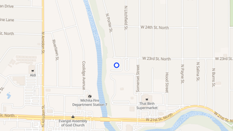 Map for Riverfront Senior Residences - Wichita, KS