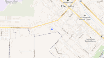 Map for Ellettsville Apartments - Ellettsville, IN