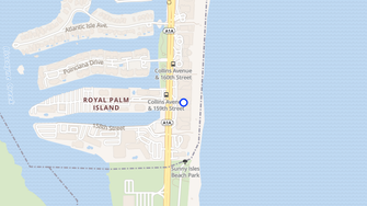 Map for Trump Tower III - Sunny Isles Beach, FL