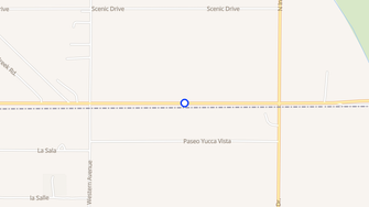 Map for Sandy Palms Apartments - Desert Hot Springs, CA