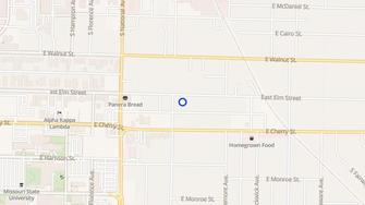 Map for El Chaparral - Springfield, MO