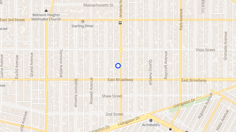 Map for 239 Ximeno Apartments - Long Beach, CA