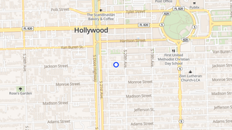 Map for 2019 Jackson Street - Hollywood, FL