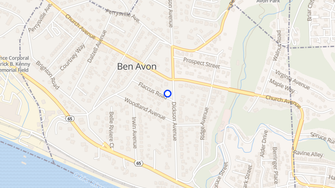 Map for Ben Avon - Pittsburgh, PA