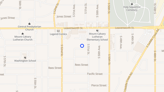 Map for ZAG Apartments - Omaha, NE