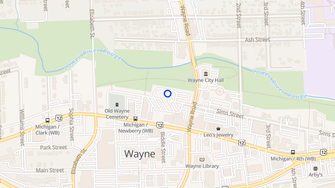 Map for Wayne Tower Apartments - Wayne, MI