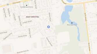 Map for Redstone Gardens - Bristol, CT