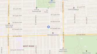 Map for Hamilton Place - Chicago, IL