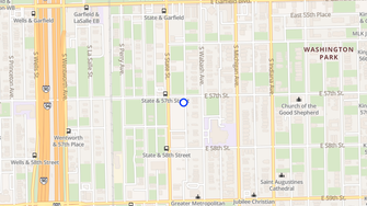 Map for 1413-15 E. 57th Street - Chicago, IL