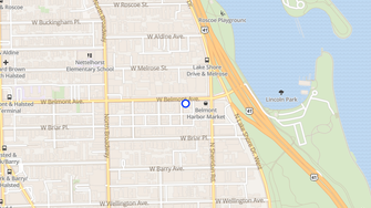 Map for 437-59 W. Belmont Ave. - Chicago, IL