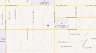 Map for Heacock Park Apartments - Moreno Valley, CA