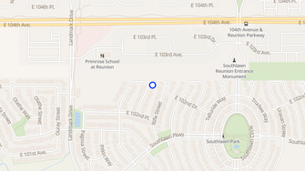 Map for 10292 Richfield Street - Commerce City, CO