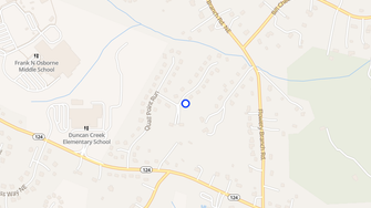 Map for 4635 Wheeler Creek Dr NE - Hoschton, GA