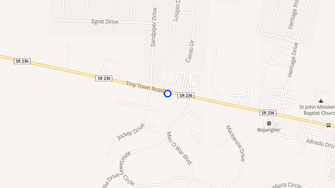 Map for Blue Grass Meadows - Clarksville, TN